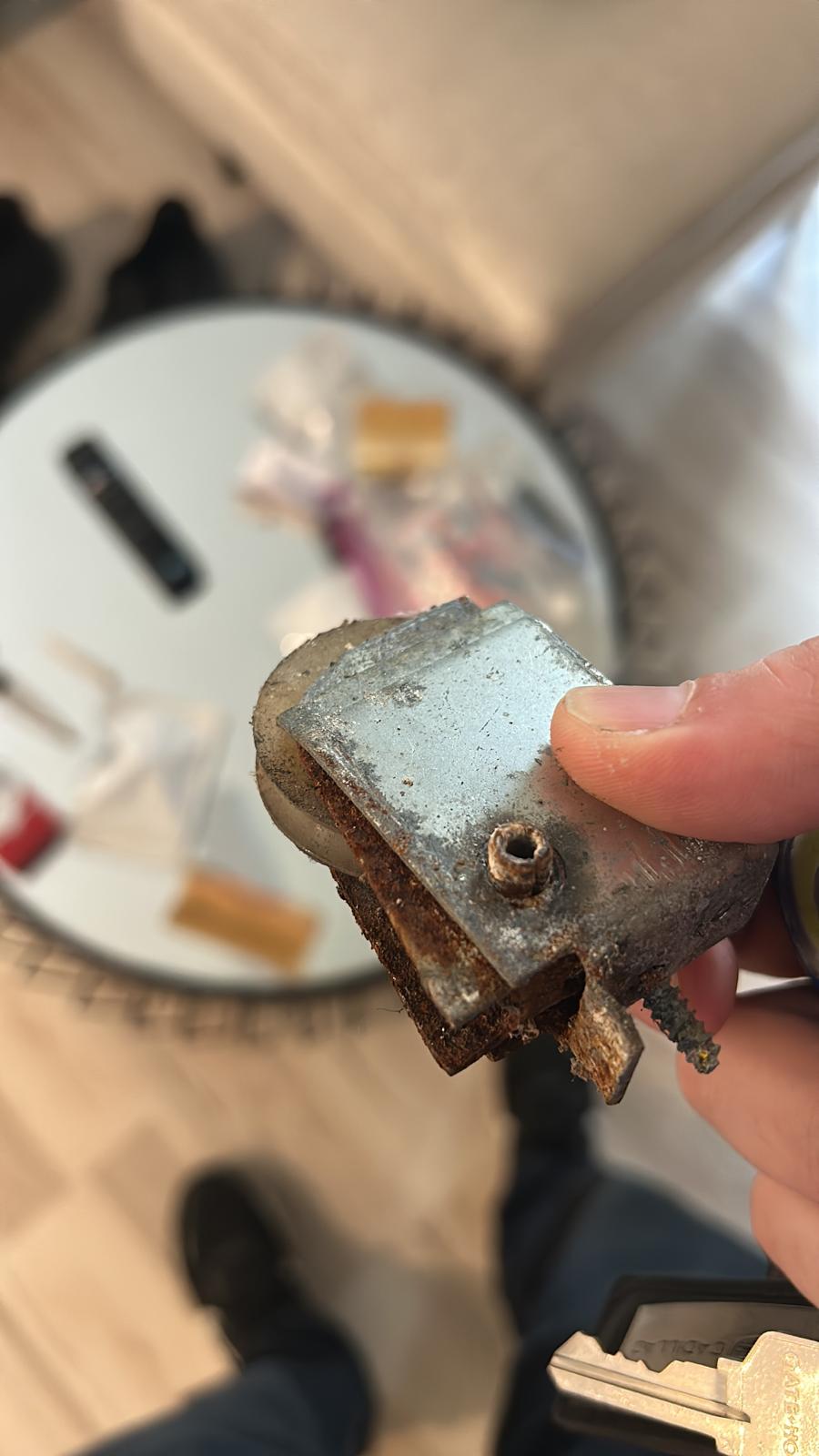 Roller replacement before and after